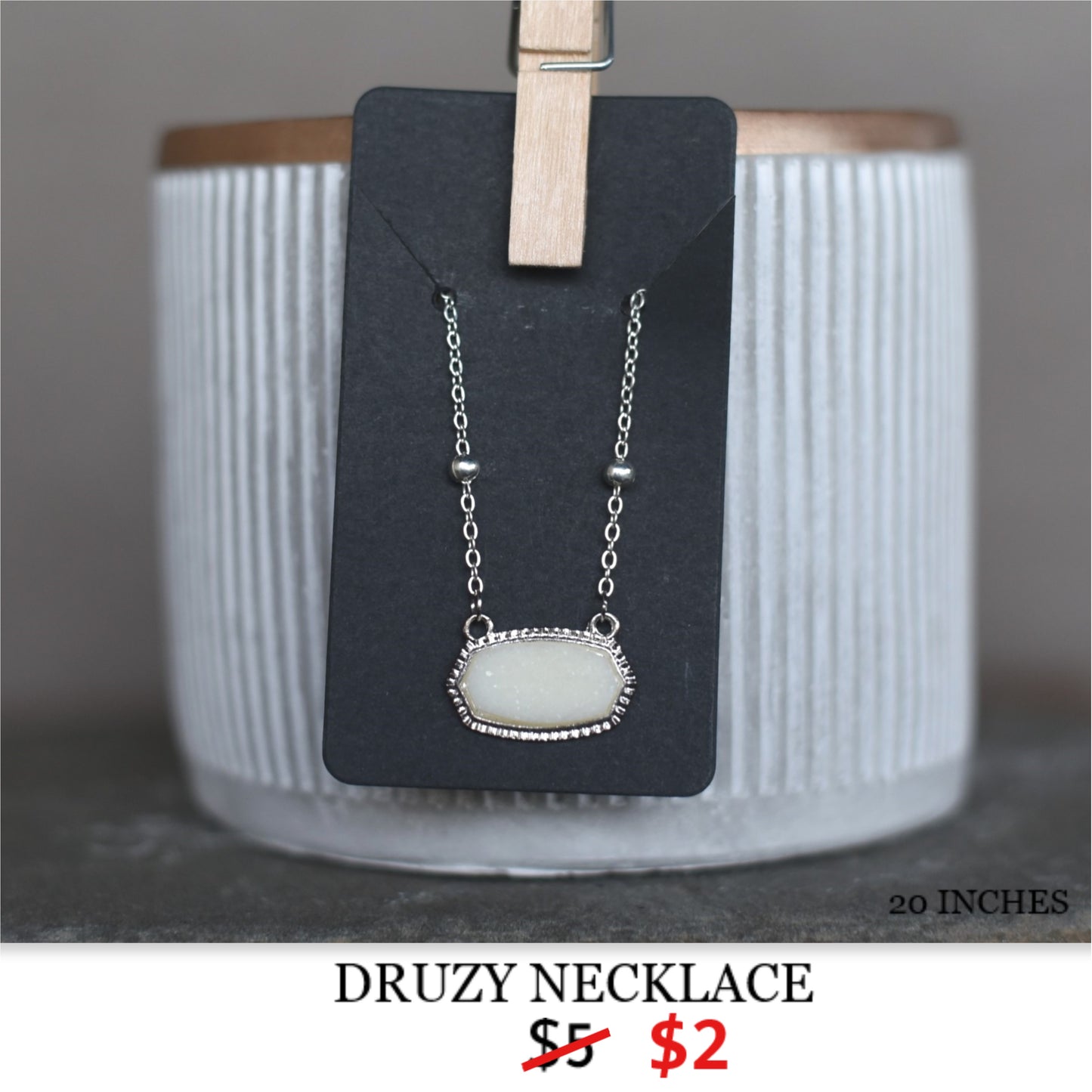 DRUZY NECKLACE