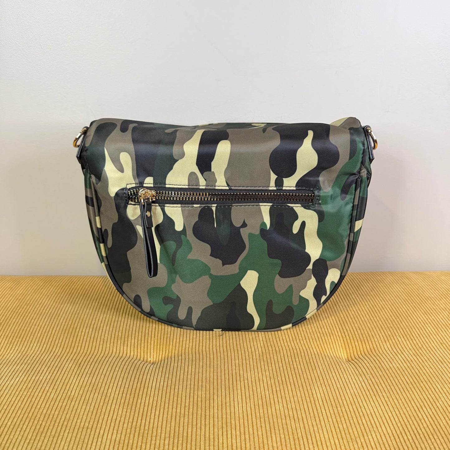 The Roni Nylon Crossbody - Green Camo #2