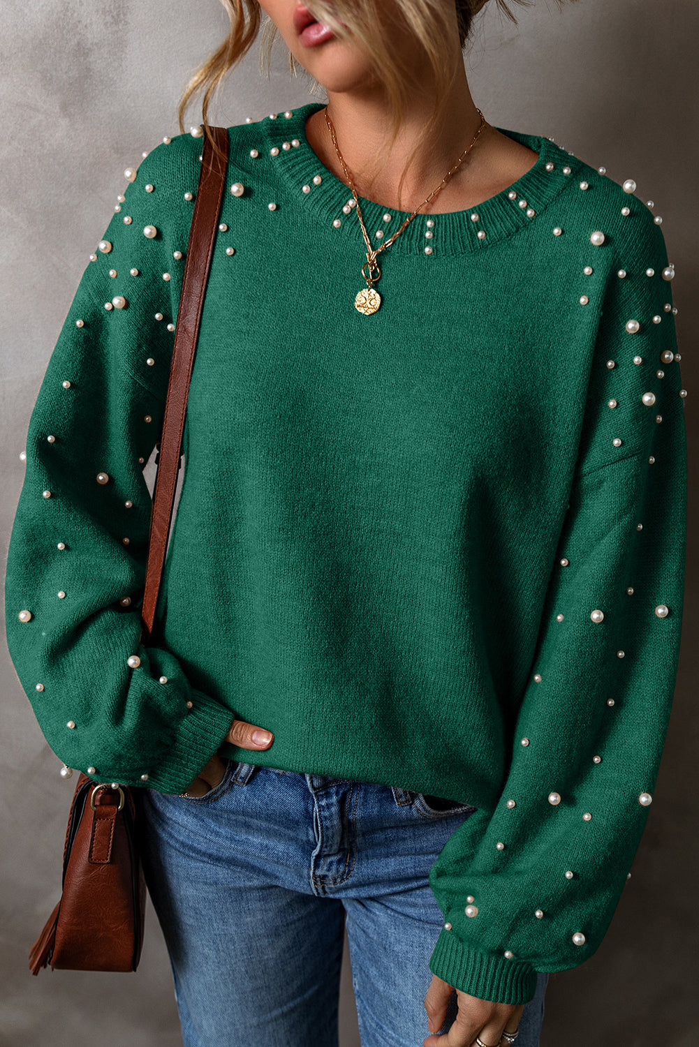 Pearled Sweater FB