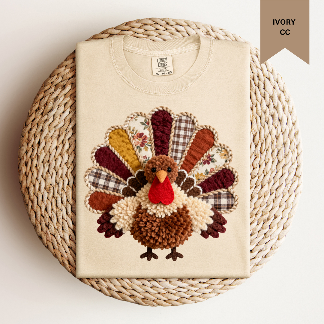 Plaid Faux Turkey Tee.