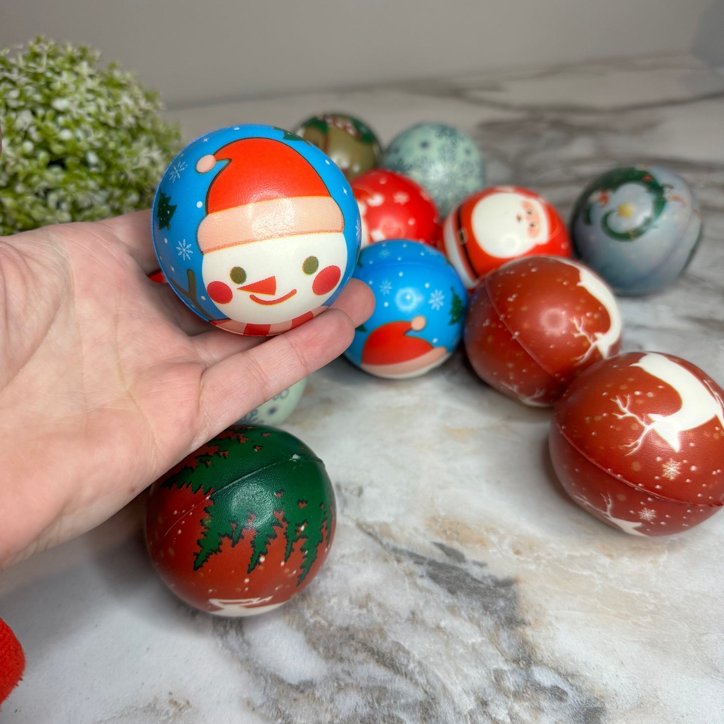 Christmas Stress Ball Toy