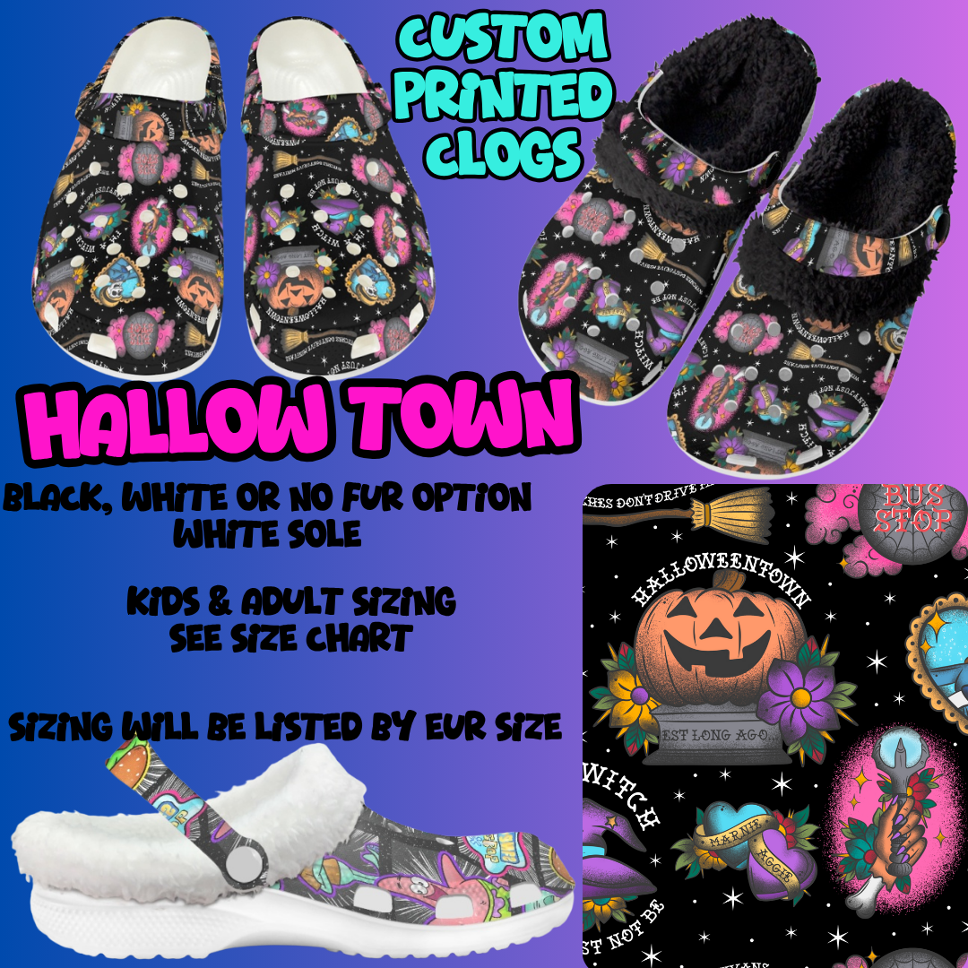 HALLOW TOWN-CLOG 7 RUN-PREORDER CLOSING 10/17