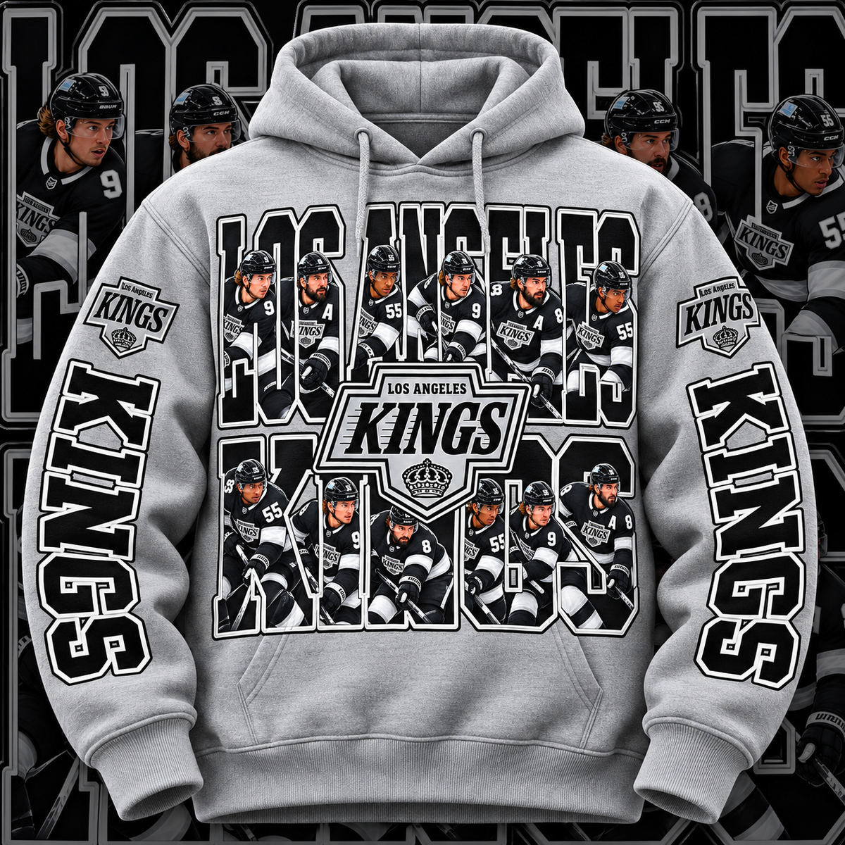 HOCKEY HOODIE COLLECTION W/ SLEEVE PRINT GROUP 3