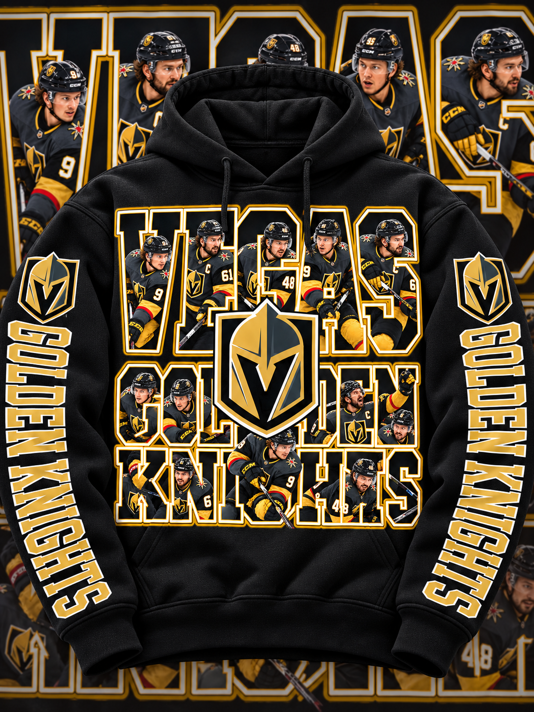 HOCKEY HOODIE COLLECTION W/ SLEEVE PRINT GROUP 4