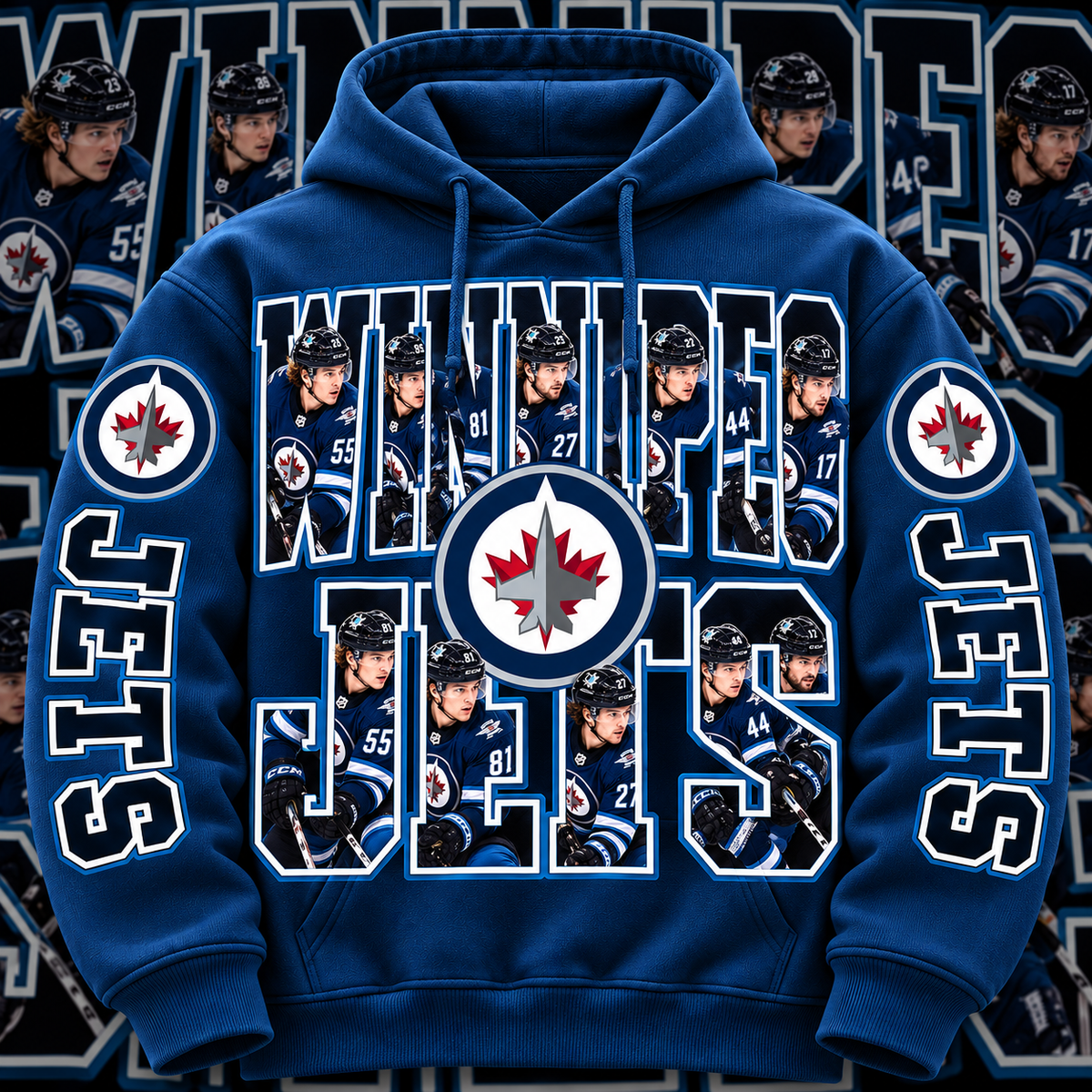 HOCKEY HOODIE COLLECTION W/ SLEEVE PRINT GROUP 4