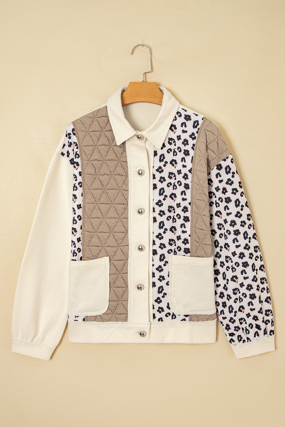 Leopard Waffle Jacket August.