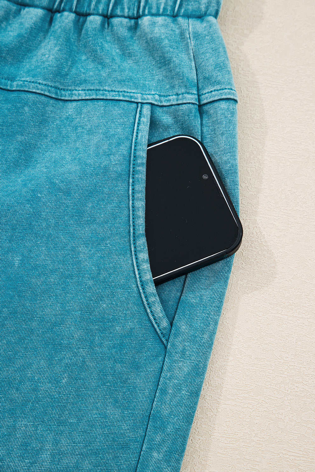 Mineral Wash Raw Hem Pants August.