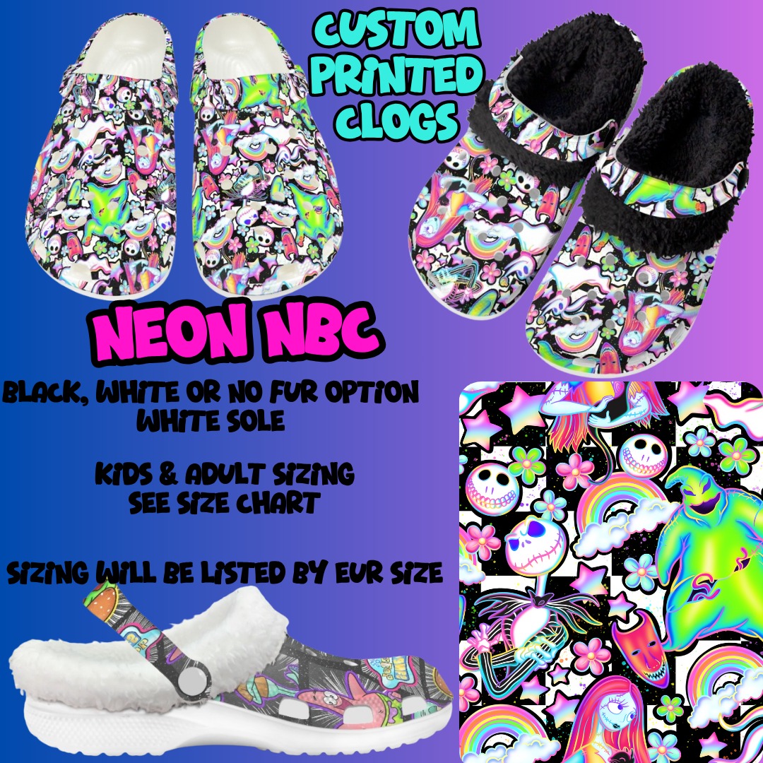 NEON NBC-CLOG 7 RUN-PREORDER CLOSING 10/17