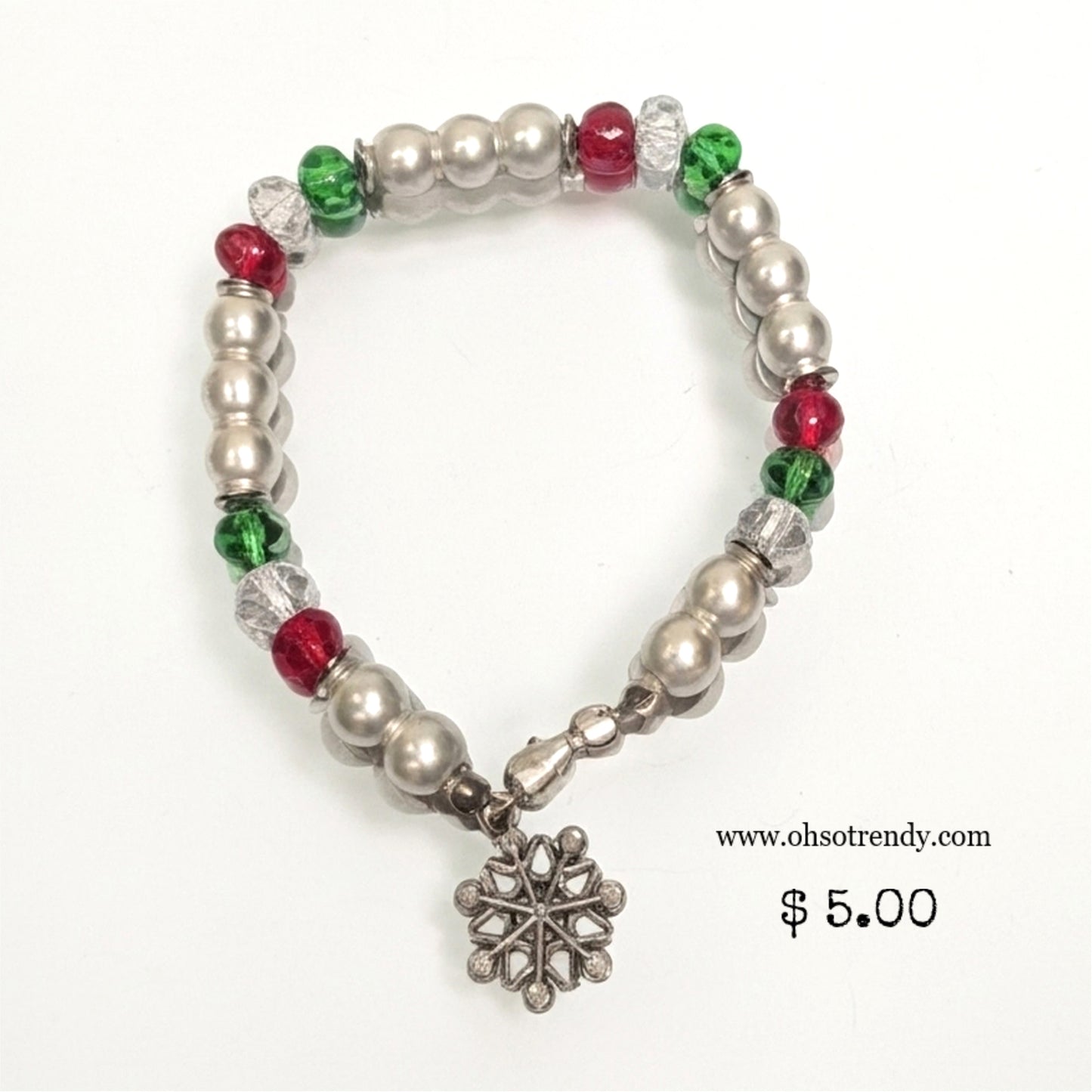 SNOWFLAKE BRACELET - HOLIDAY