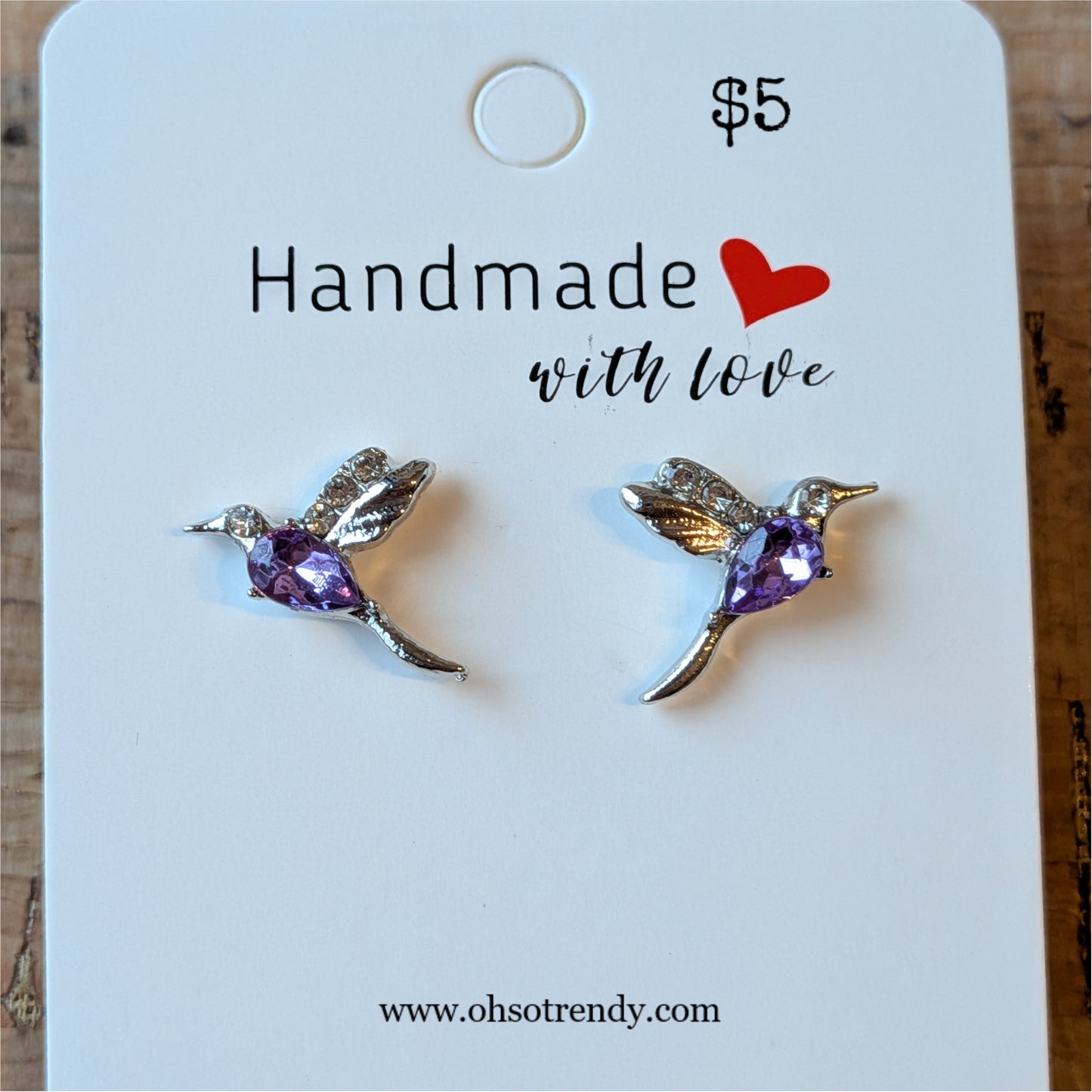HUMMINGBIRD EARRINGS