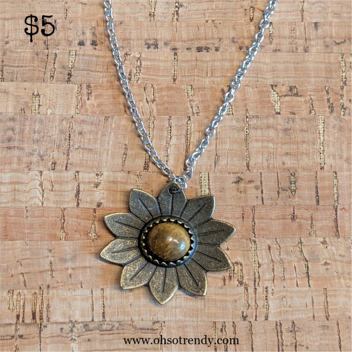 SUNFLOWER NECKLACE