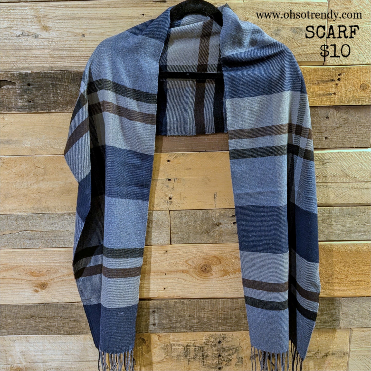 PLAID SCARF