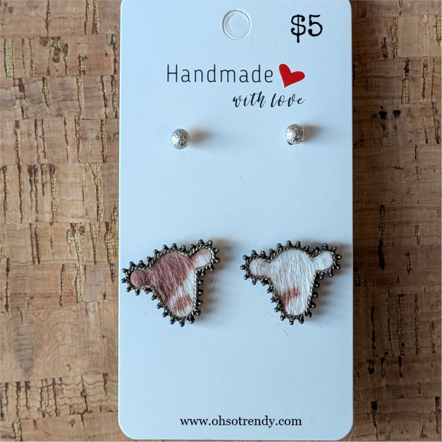 COW EARRINGS SET