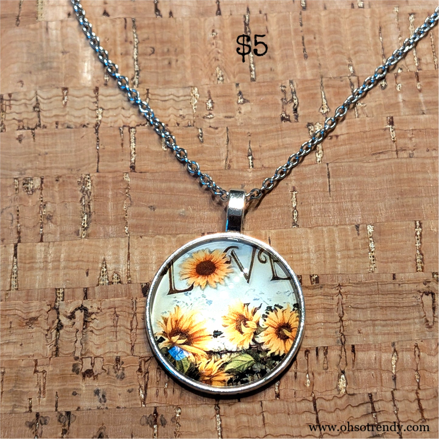 SUNFLOWER NECKLACE