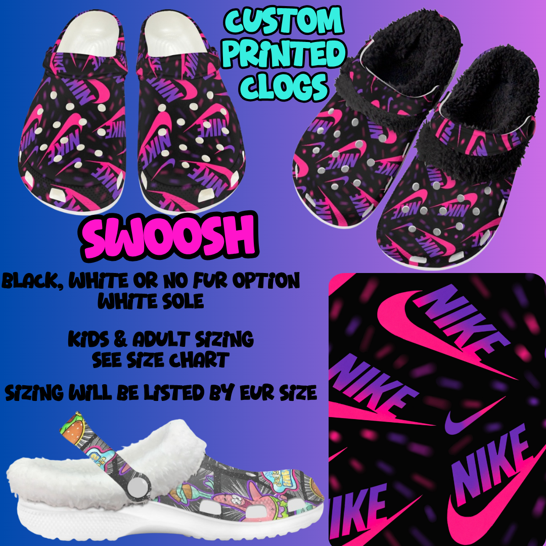 SWOOSH-CLOG 7 RUN-PREORDER CLOSING 10/17
