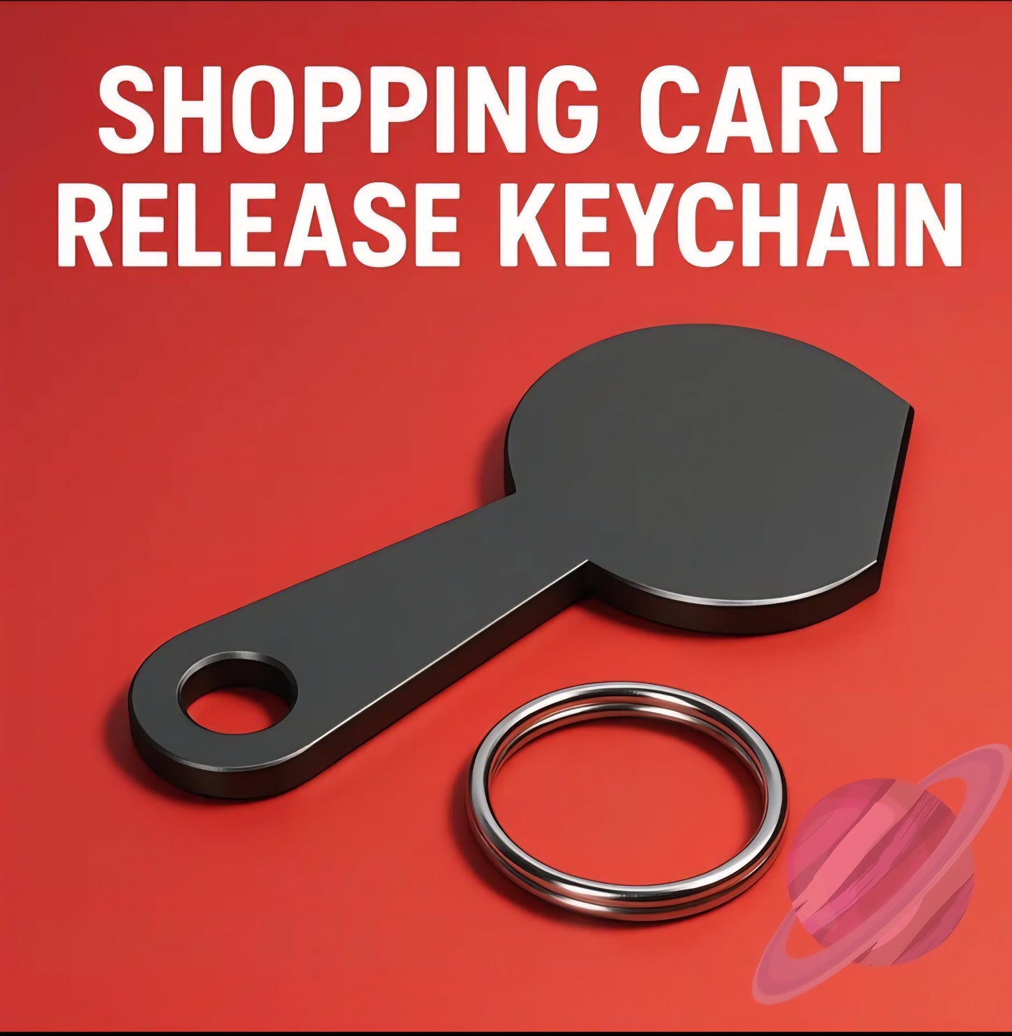 3D PRINTED SHOPPING CART KEYS-3 PACK
