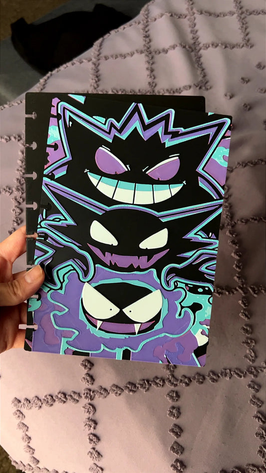 DARK CATCH NOTEBOOK- 3D PRINTED REFILLABLE NOTEBOOK