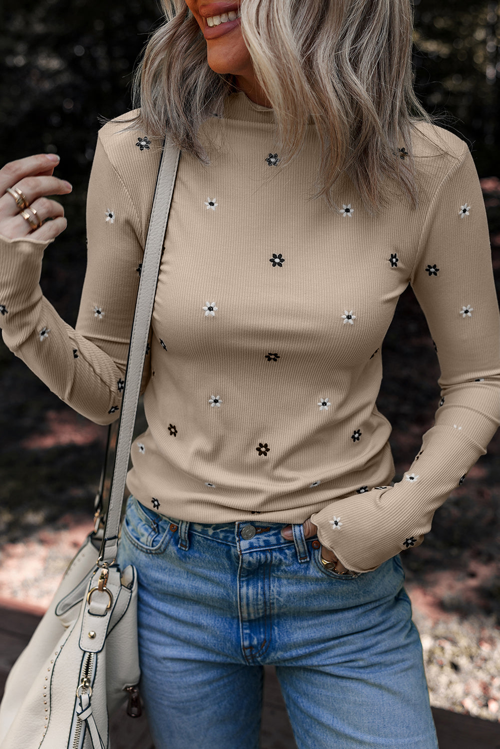 Floral Embroidered Top August.