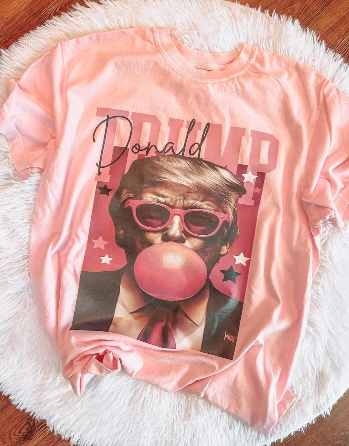 Bubblegum Donald Comfort Colors Graphic Tee