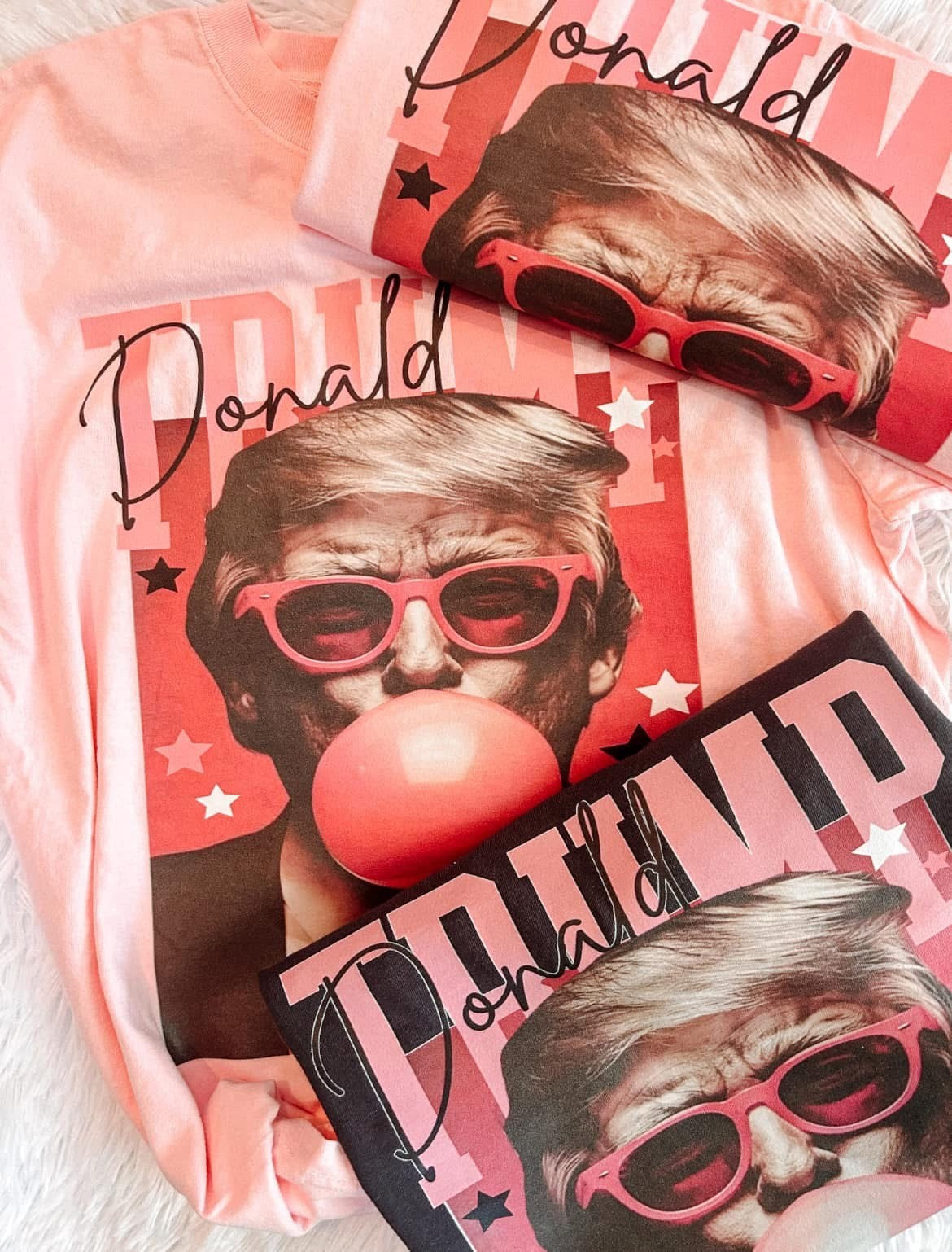 Bubblegum Donald Comfort Colors Graphic Tee