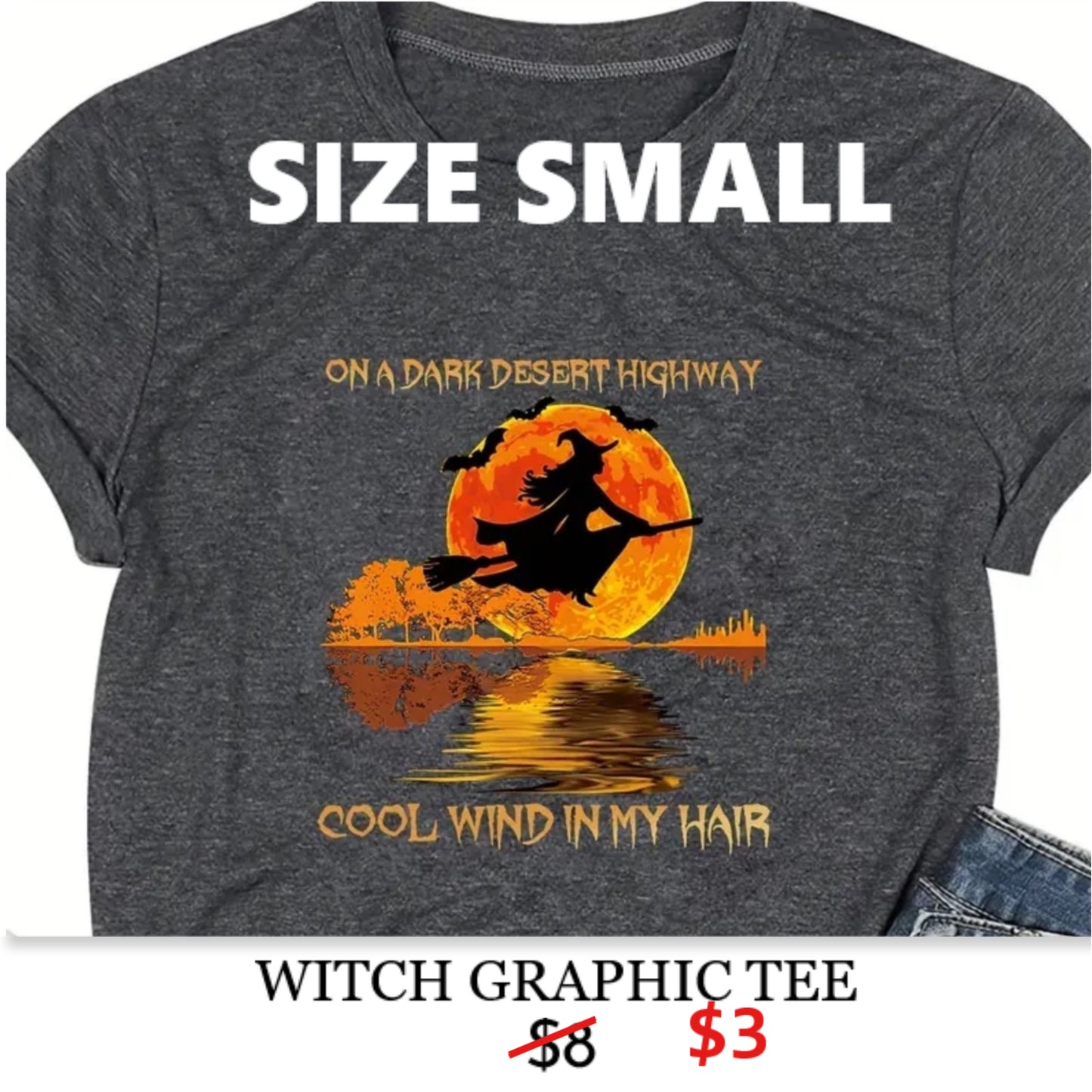 WITCH TEE - SIZE SMALL