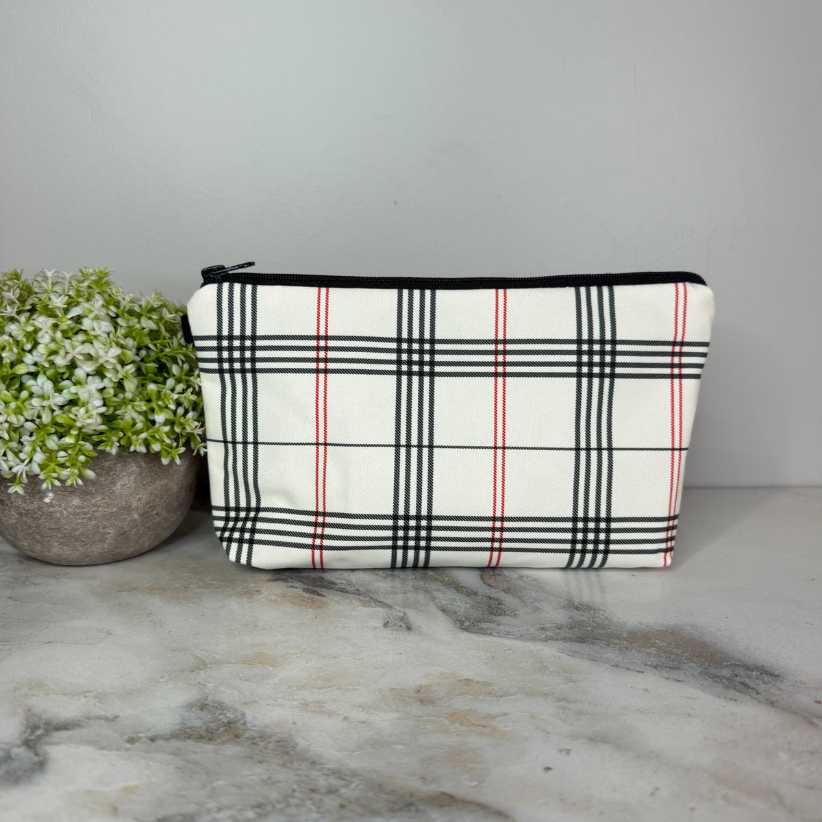 Pouch - Plaid Stripe