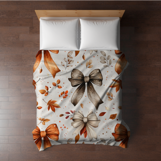 Blanket - Halloween - Fall Bow - PREORDER