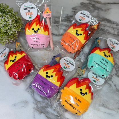 Bundled Set - Dumpster Fire Plush