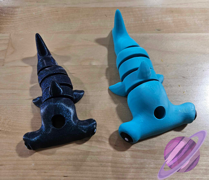 HAMMERHEAD SHARK-3D PRINTED STRAW BUDDY