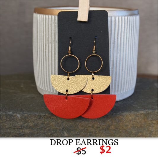 DROP EARRINGS