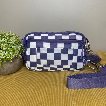 Remi - Nylon Crossbody Checkered