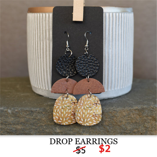 DROP EARRINGS