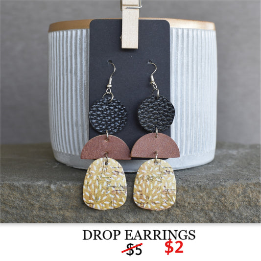 DROP EARRINGS