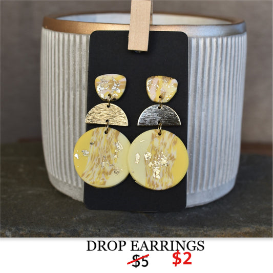 DROP EARRINGS