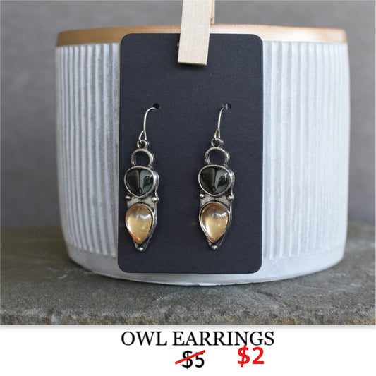 OWL EARRINGS