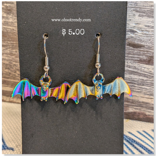 HALLOWEEN BAT EARRINGS