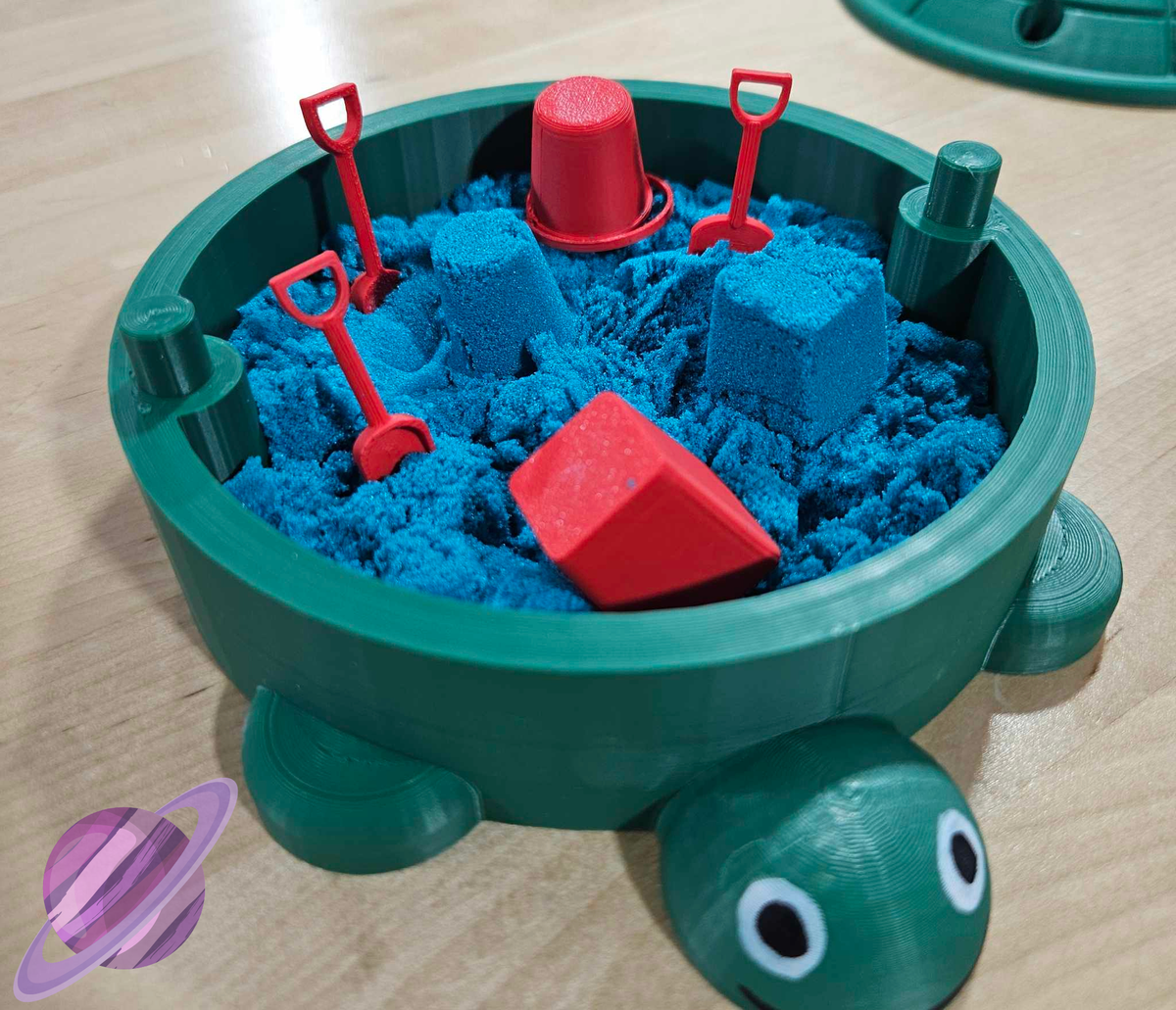 TURTLE SANDBOX ZEN GARDEN-3D PRINTED