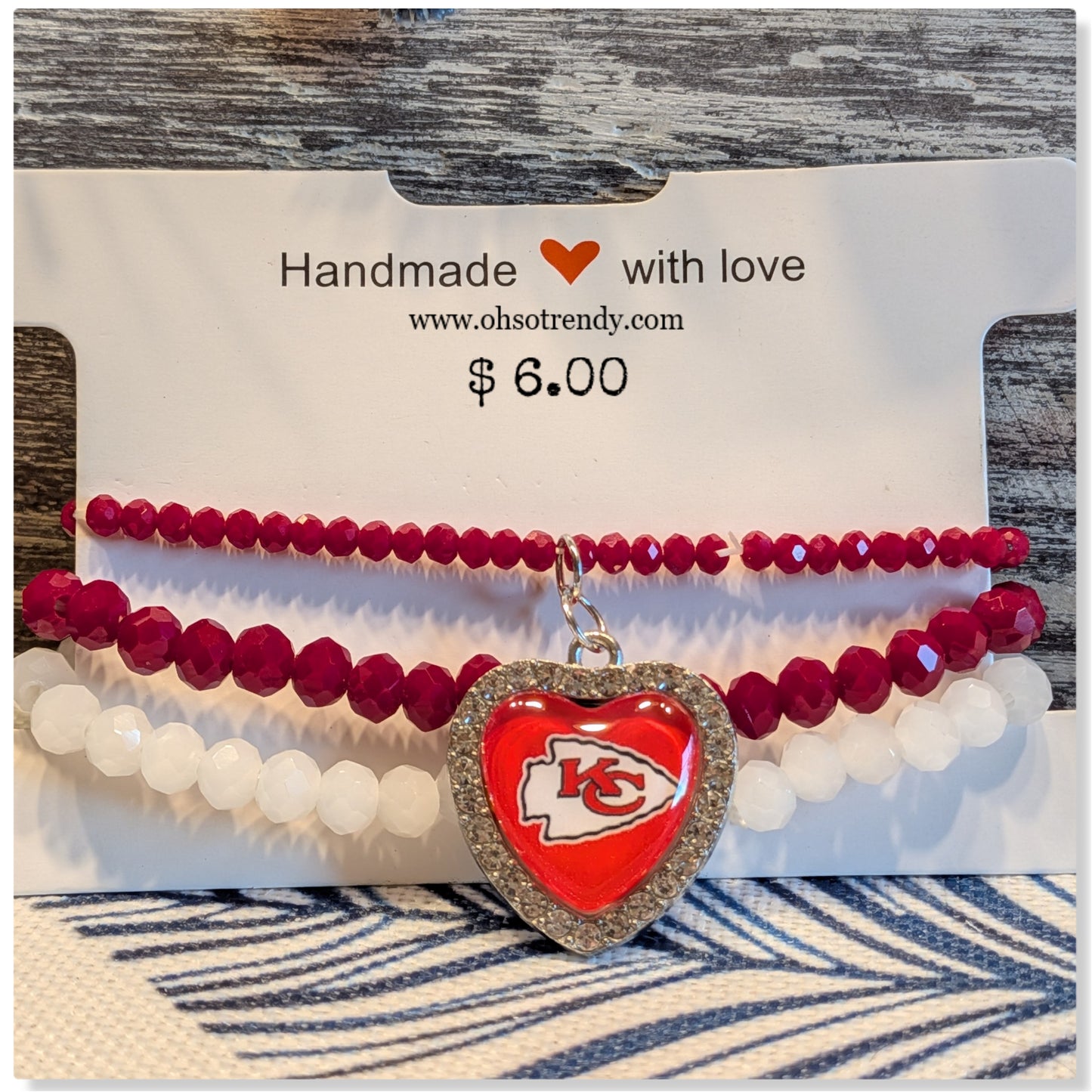 NFL BRACELET - CHIEFS