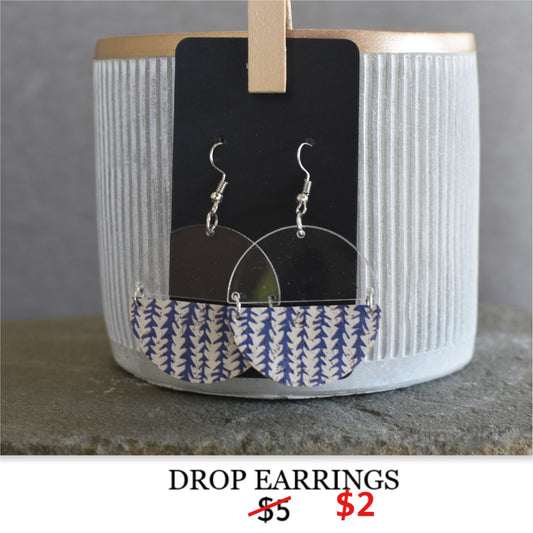 DROP EARRINGS