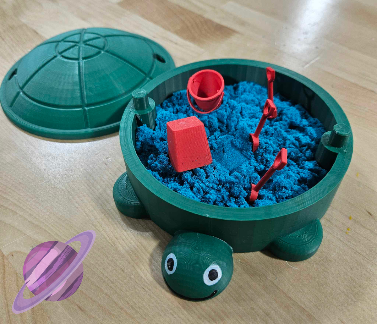 TURTLE SANDBOX ZEN GARDEN-3D PRINTED