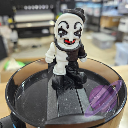 ARTSY CLOWN-3D PRINTED STRAW BUDDY