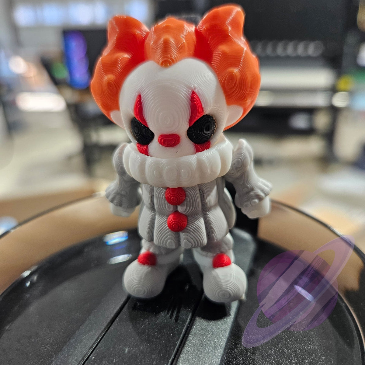 FLOAT CLOWN-3D PRINTED STRAW BUDDY