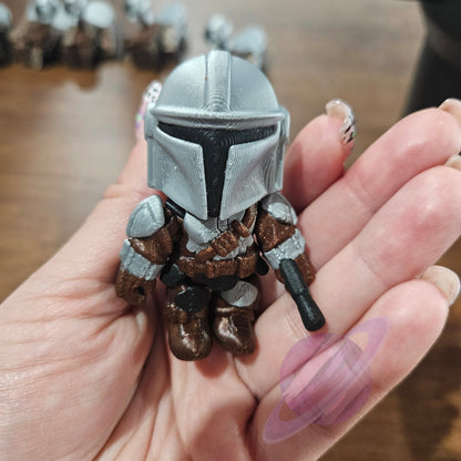 MANDO-3D PRINTED STRAW BUDDY