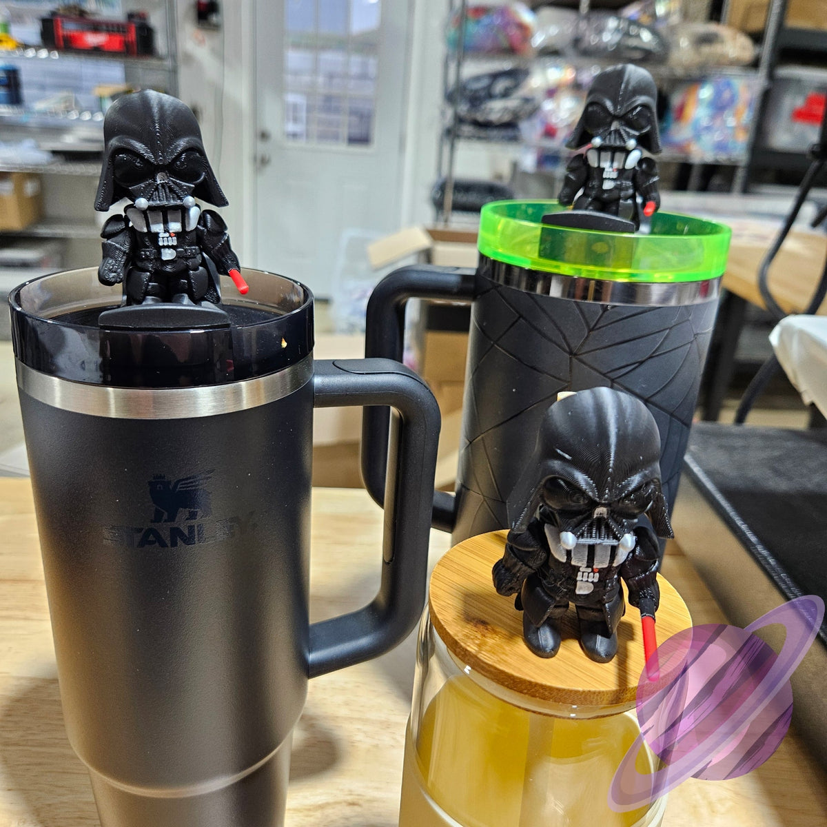 DARK FORCE-3D PRINTED STRAW BUDDY