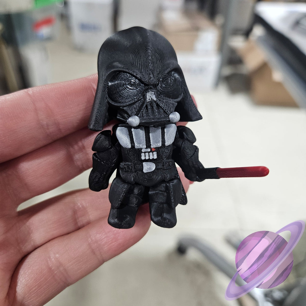 DARK FORCE-3D PRINTED STRAW BUDDY