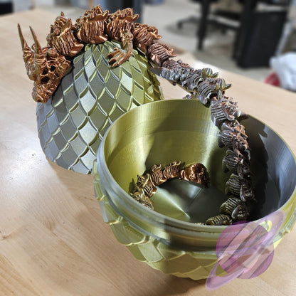 3D PRINTED SKULL DRAGON
