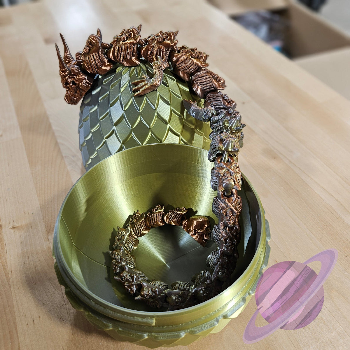 3D PRINTED SKULL DRAGON
