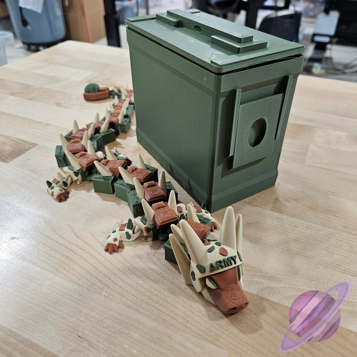 3D PRINTED ARMY DRAGON