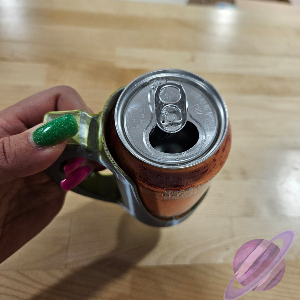 3D PRINTED 12 OZ SODA CAN CUP HOLDER WITH HANDLE