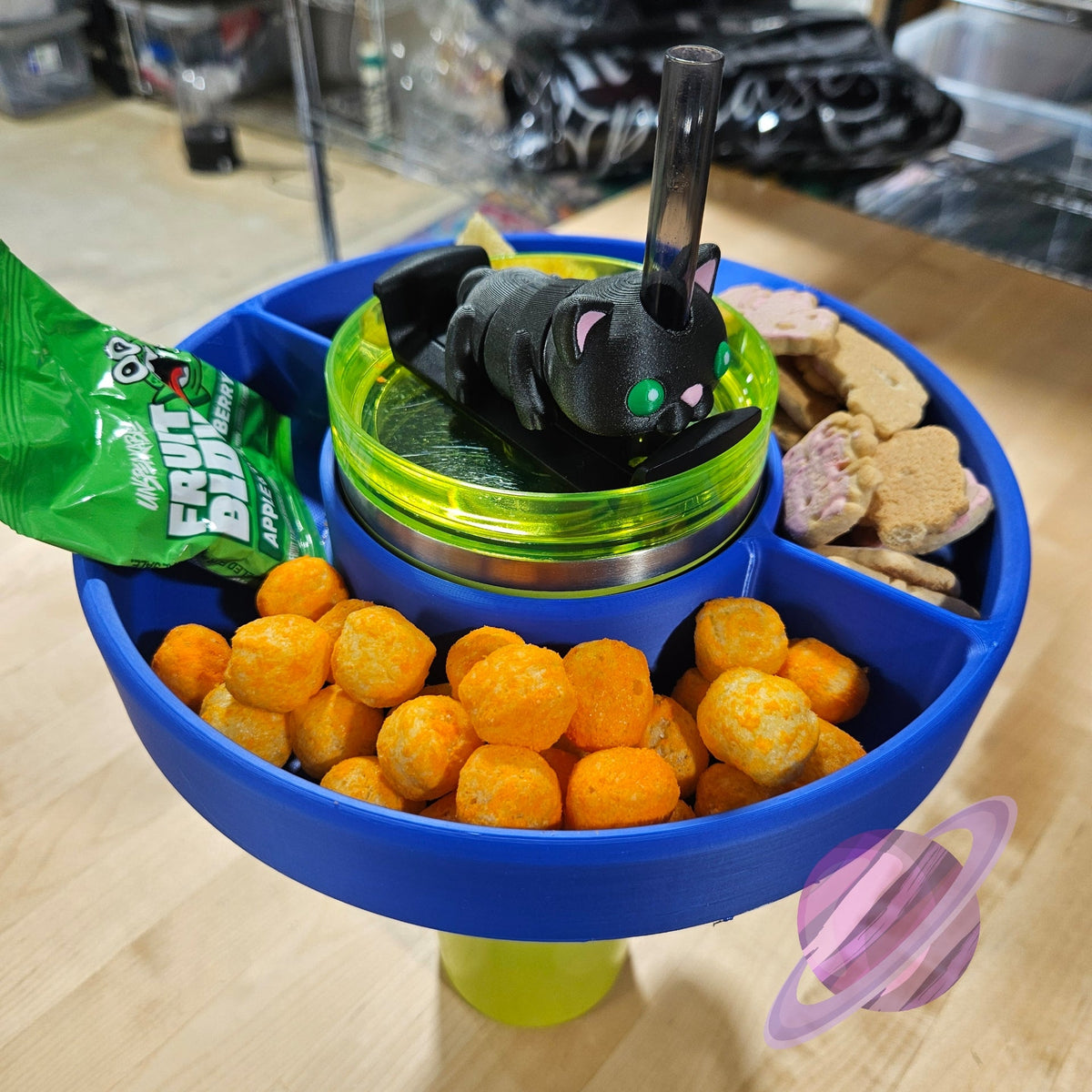 3D PRINTED 40 OZ CUP SNACK TRAY